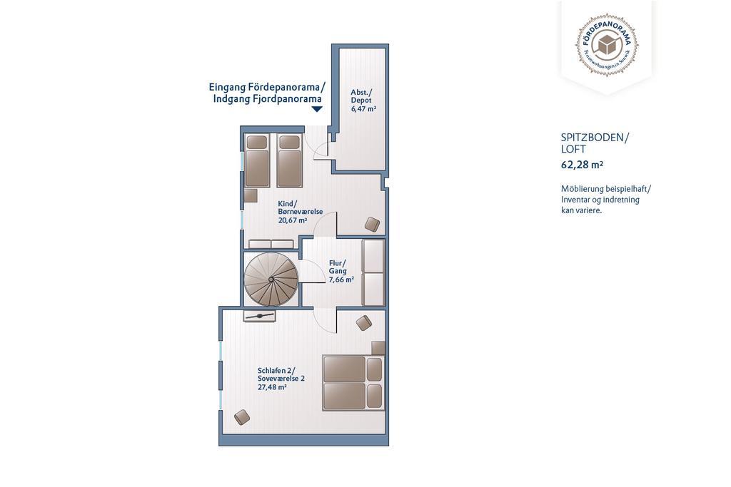 Ferienwohnung Foerdepanorama In Flensburg, Sonwik Exterior photo